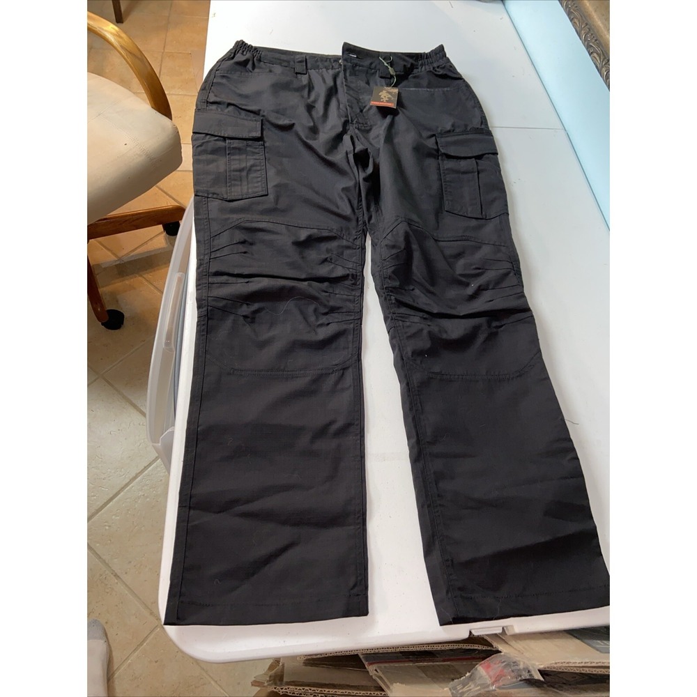 Free Soldier Tatical Pants 36x32 Cargo Men's Black Military